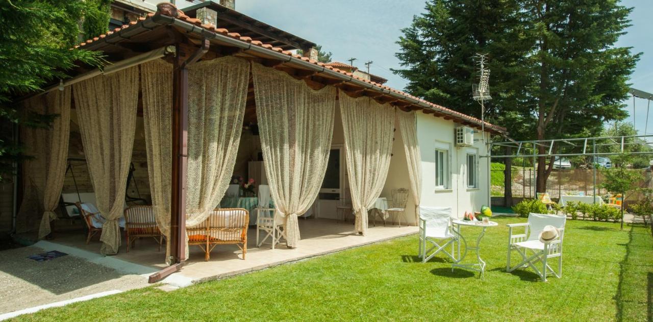 Villa D&P House Chrisi Ammoudia Exterior foto